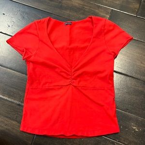 Brandy v-neck top